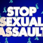 Stop sexual assault sign