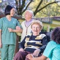 Parents going to assisted living home